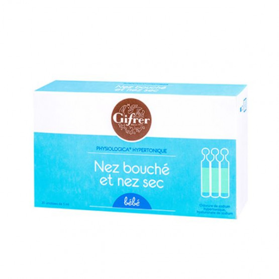 Nước muối kháng viêm Gifrer pháp tép Xanh