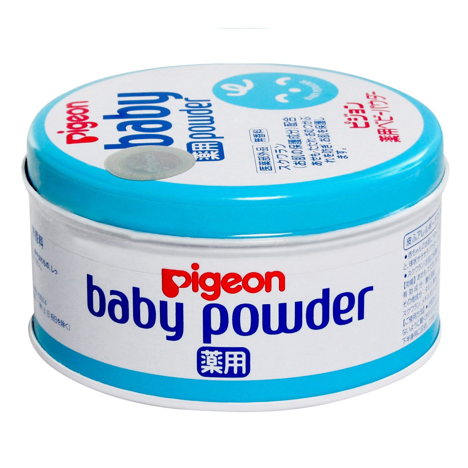 Phấn rôm chống hăm Baby Medicated Power Pigeon màu xanh 150g