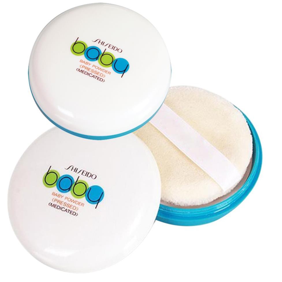 Phấn rôm dạng nén Shiseido Baby Powder Pressed Nhật Bản 45g