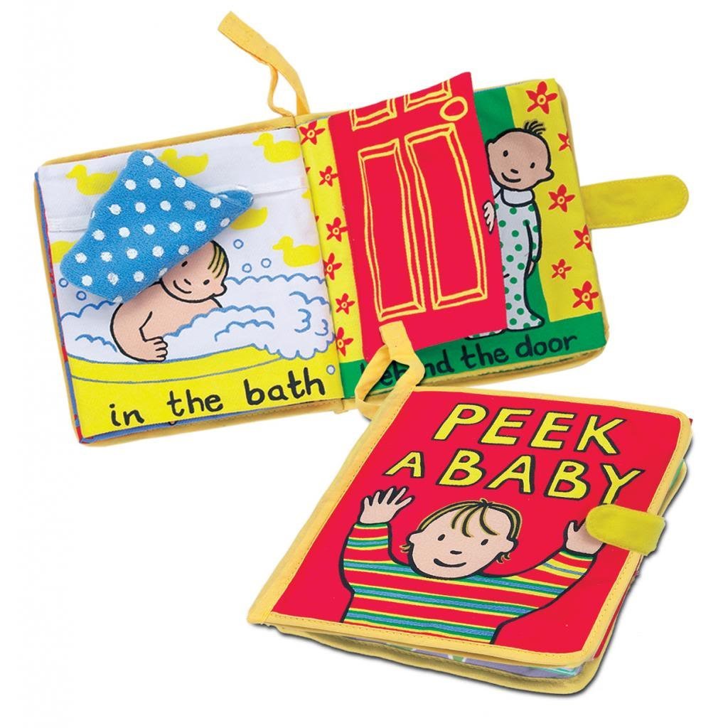 Sách vải mô tả hoạt động một ngày của bé Peek A Baby