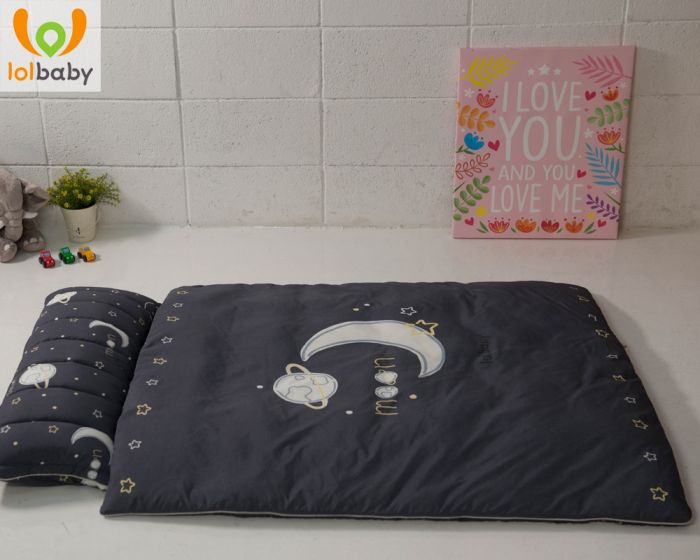 Set ngủ trưa sợi tre Deep Space LolBaby