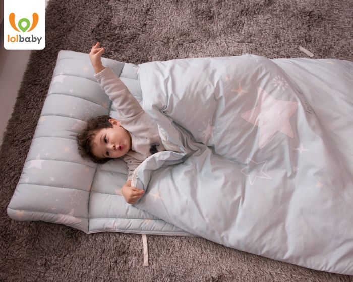 Set ngủ trưa sợi tre Sleepy Star LolBaby