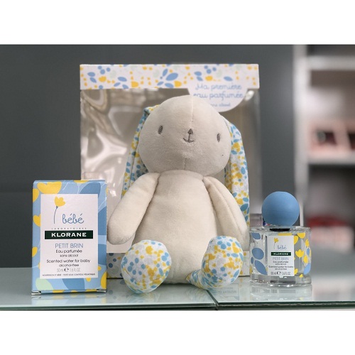 Set Nước Hoa Cho Bé Klorane Bebe Petit Brin 50ml (Tặng kèm thỏ bông siêu cute)