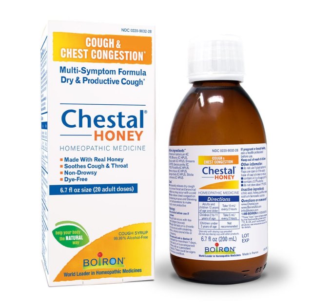 Siro Boiron Chestal Honey Trị Ho Cho Trẻ Từ 2 Tuổi Trở Lên