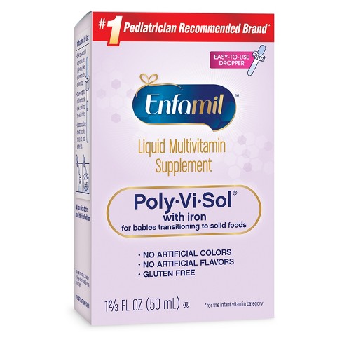 Siro Enfamil bổ sung MulVitamin + Sắt cho trẻ Poly Vi Sol