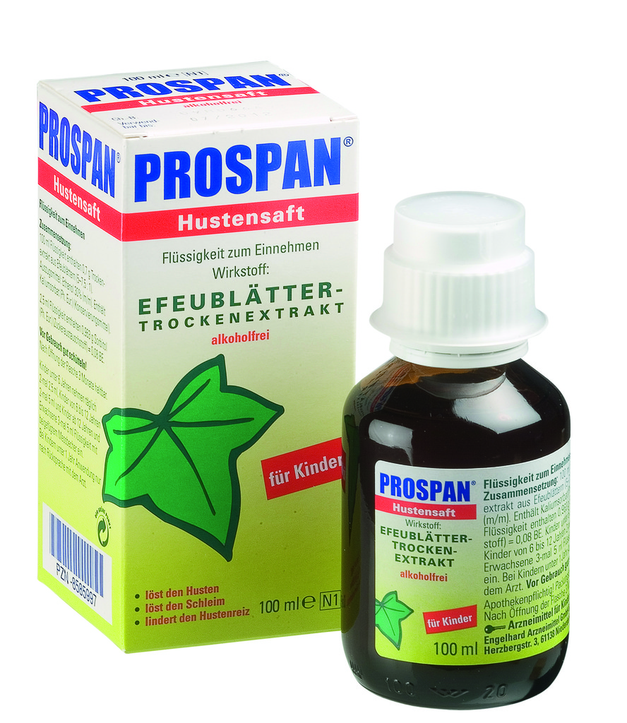 Siro Prospan đờm 1 tháng trở lên