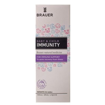 Siro tăng sức đề kháng cho trẻ Brauer Baby & Child Immunity 100ml