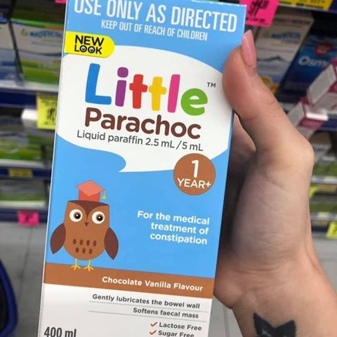Siro trị táo bón Little Parachoc 400ml.