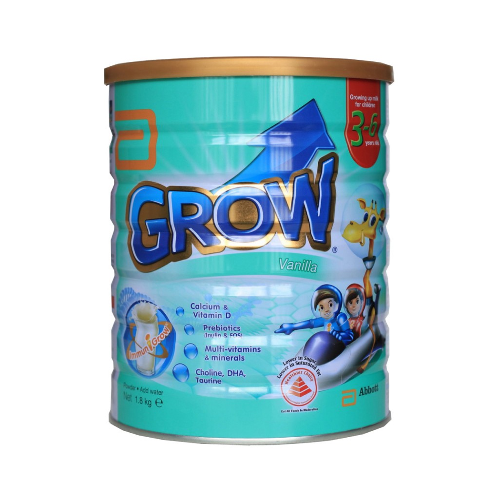 Sữa bột Grow Singapore hương vani
