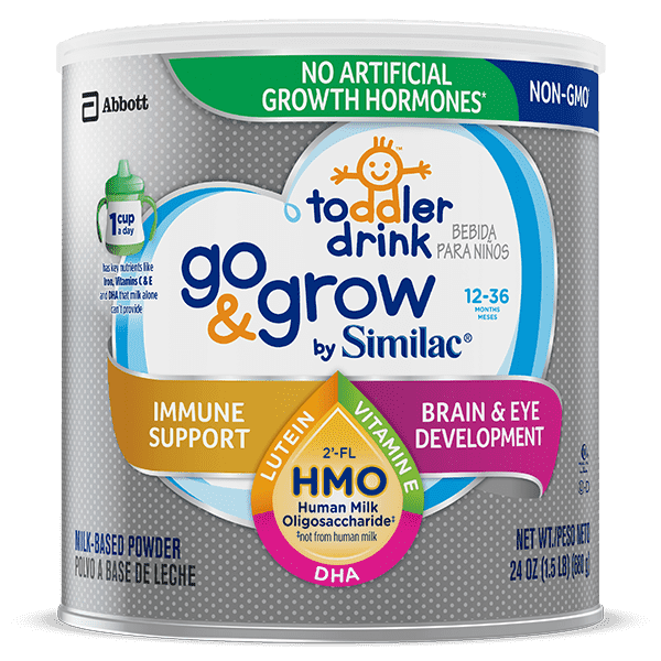 Sữa bột Similac Go & Grow NON-GMO Milk-Based Toddler Drink Powder With 2'-FL HMO 680g