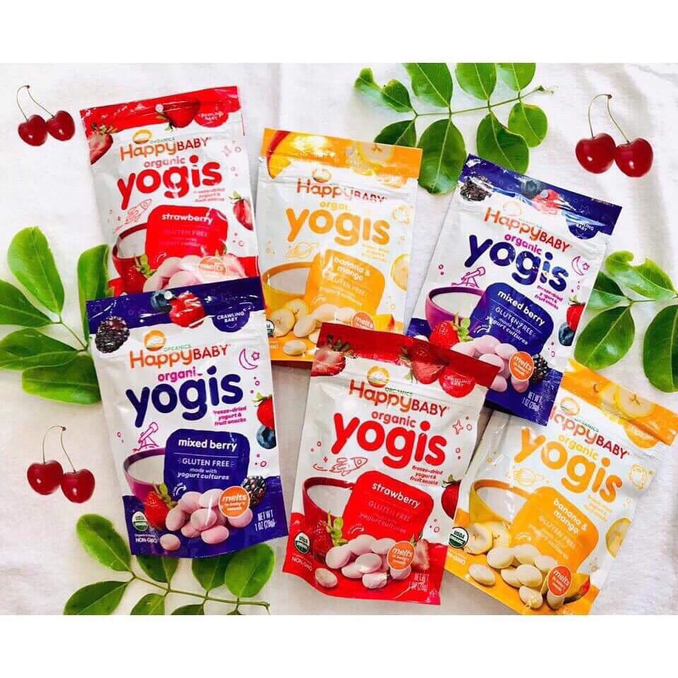 Sữa chua khô Happy Baby Organic