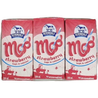 Sữa Devondale Moo vị dâu của Úc