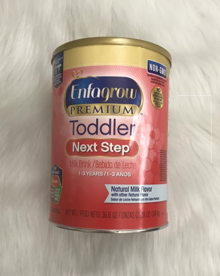 Sữa Enfagrow Non – GMO Premium Toddler Next Step cho bé từ 1 đến 3 tuổi (hộp 1.04g) mẫu mới