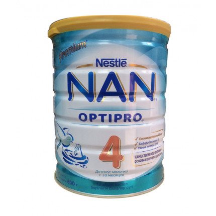 Sữa Nan Nga số 4 dành cho trẻ từ 18 tháng đến 6 tuổi