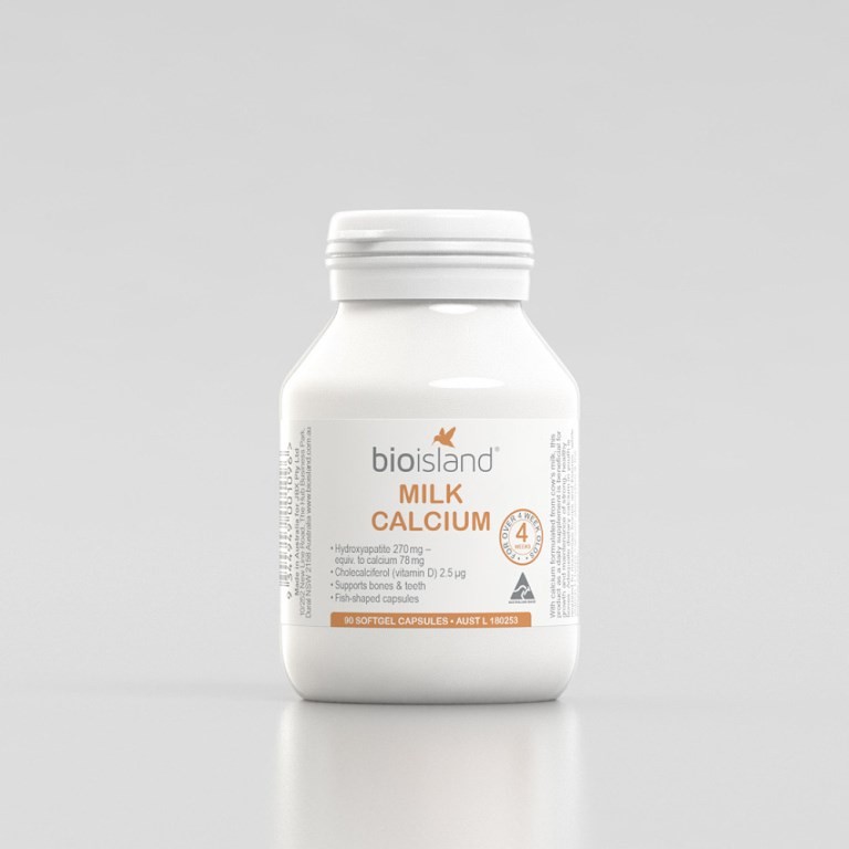 Sữa viên Milk Calcium Bio Island 90 viên