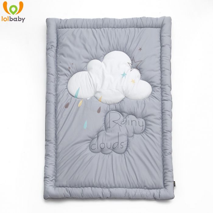 Thảm sợi tre Rainy Cloud LolBaby