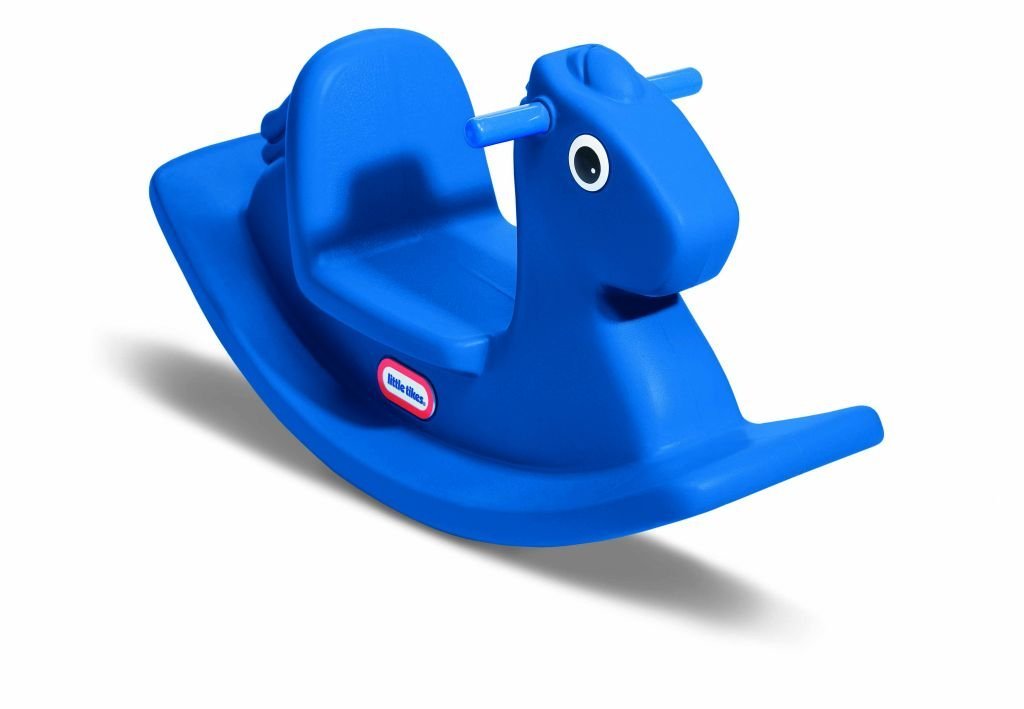 Thú nhún ngựa xanh cao cấp Little Tikes Rocking Horse Blue