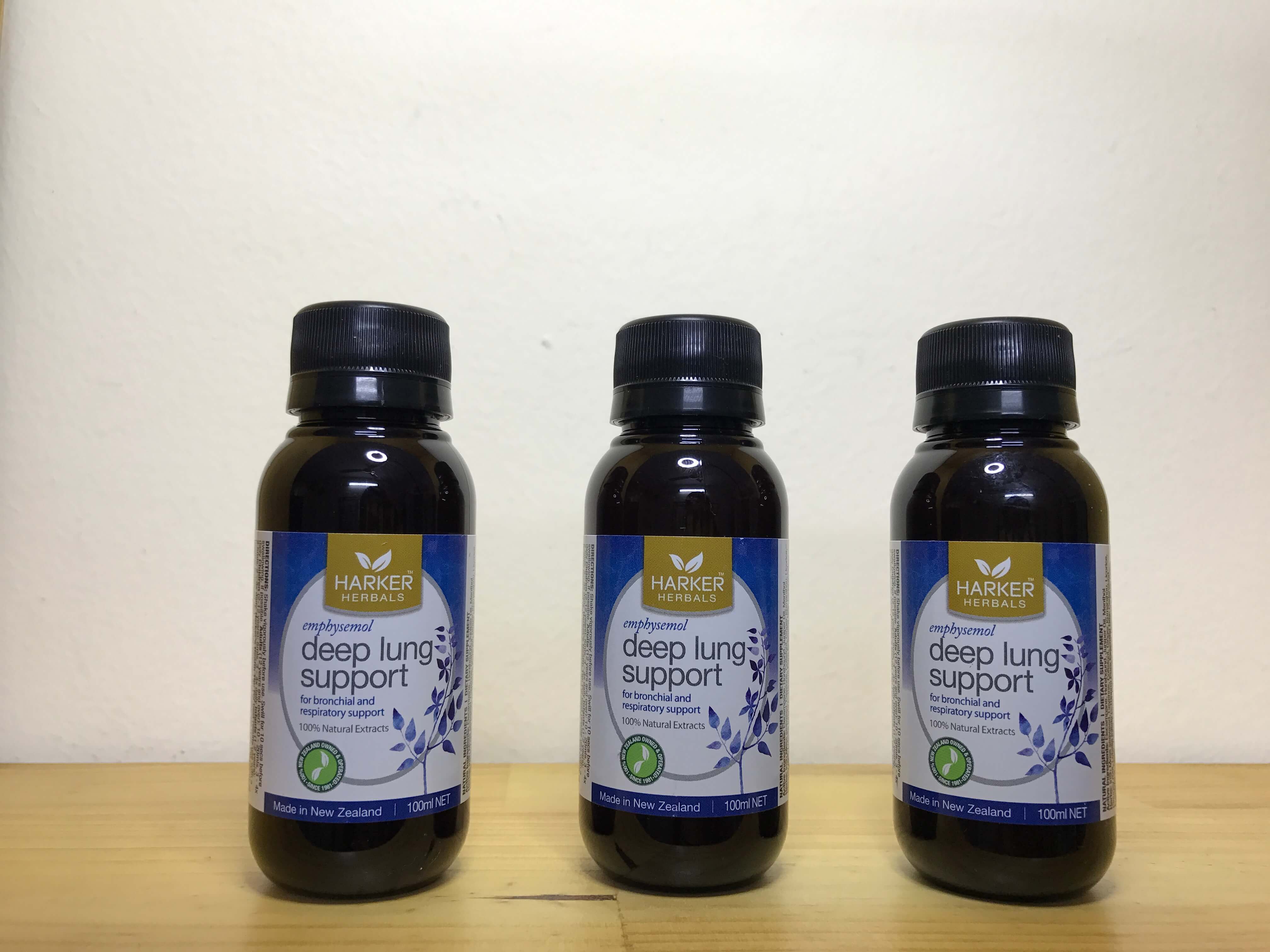 Thuốc bổ hỗ trợ phổi và hơi thở khỏe mạnh Harker HerBals Deeplung Support