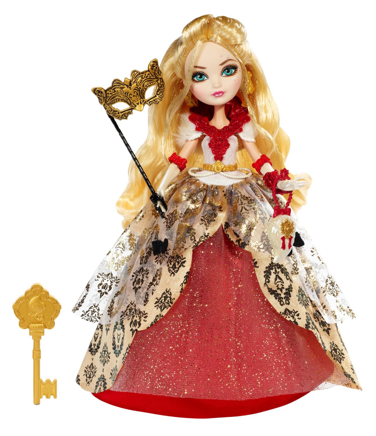 Tiểu Bạch Tuyết trong trang phục hoàng gia Ever After High Thronecoming Apple White