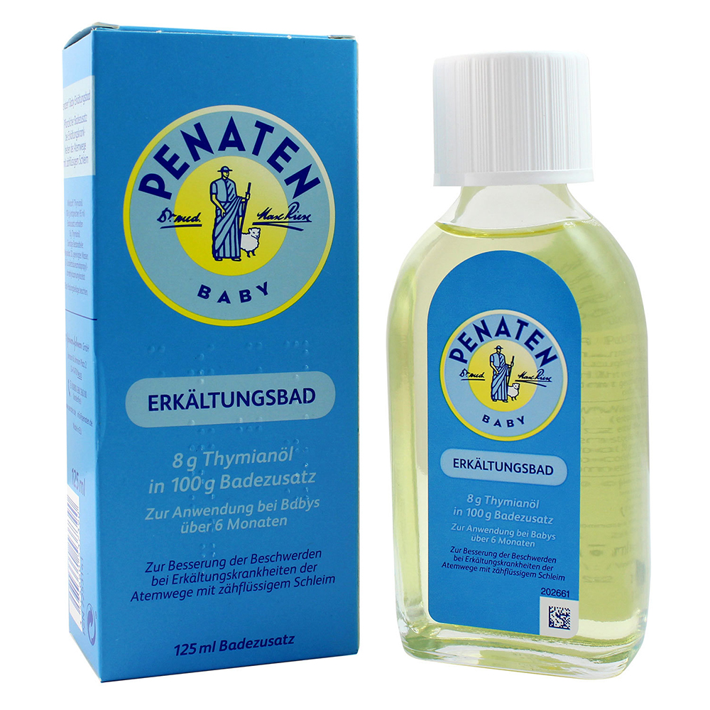 Tinh dầu tắm chống cảm Penaten Đức 125ml.