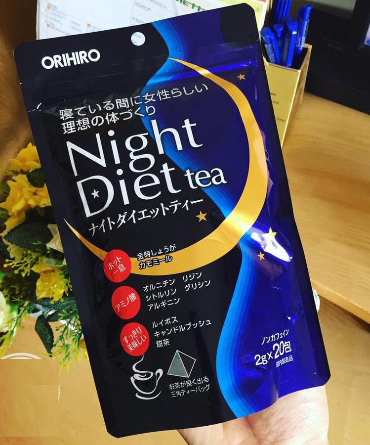 Trà Hỗ Trợ Giảm Cân Orihiro Ban Đêm Night Diet Tea Nhật Bản