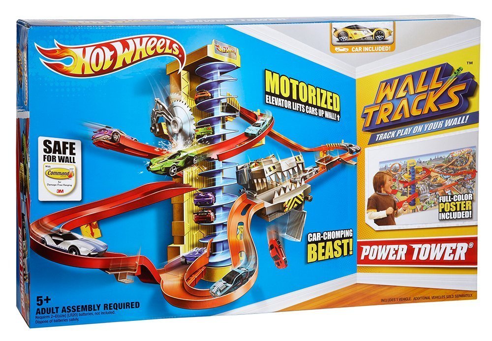 Trường đua ô tô Hot Wheels wall tracks power trackset
