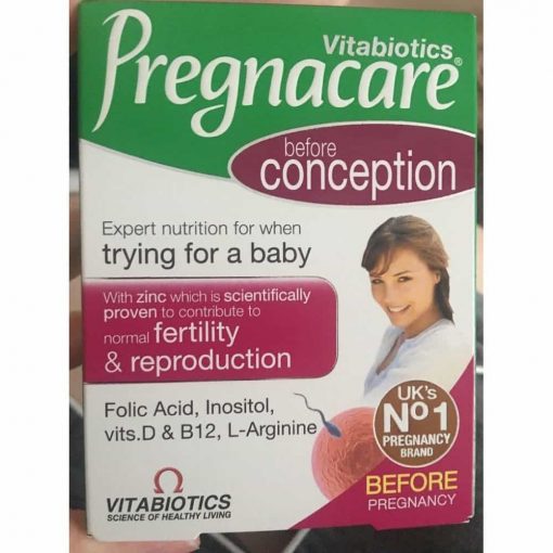 Viên uống bổ cho phụ nữ trước khi mang thai Pregnacare