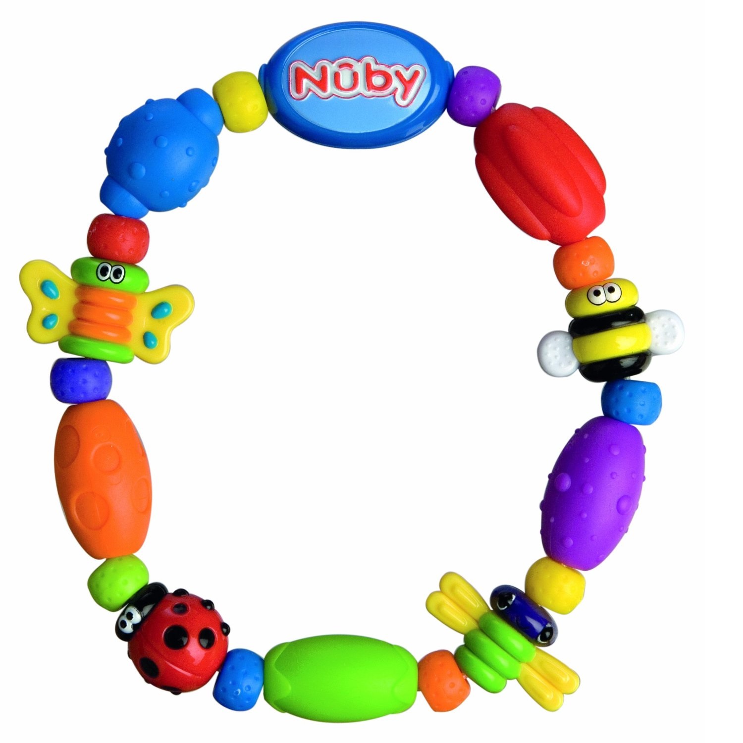 Vòng ngậm mọc răng cho bé Nuby Bug A Loop Teether Bead