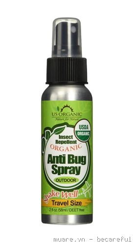 Xịt chống muỗi organic 115ml